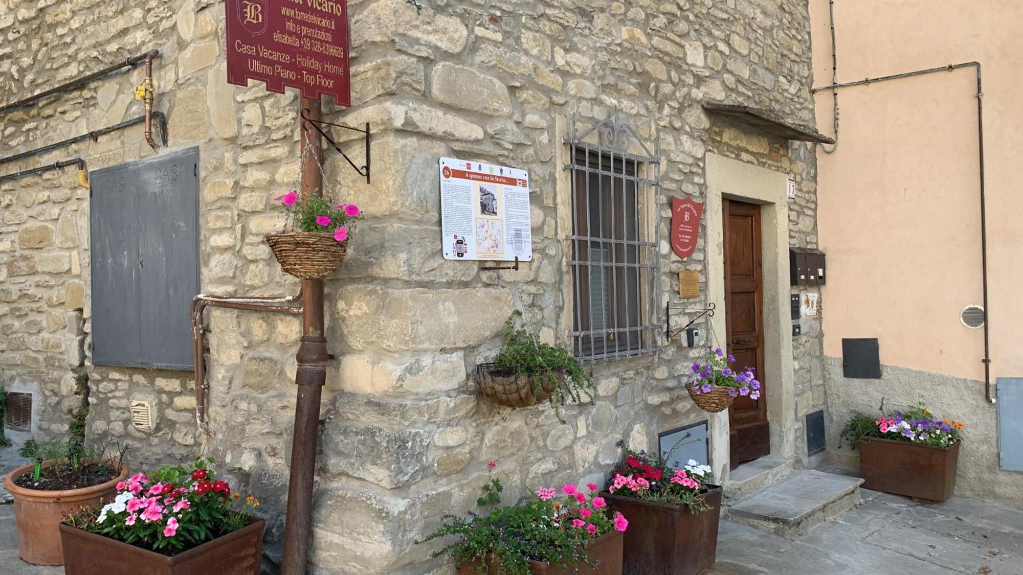La Torre Del Vicario Villa Palazzuolo Sul Senio Exterior foto